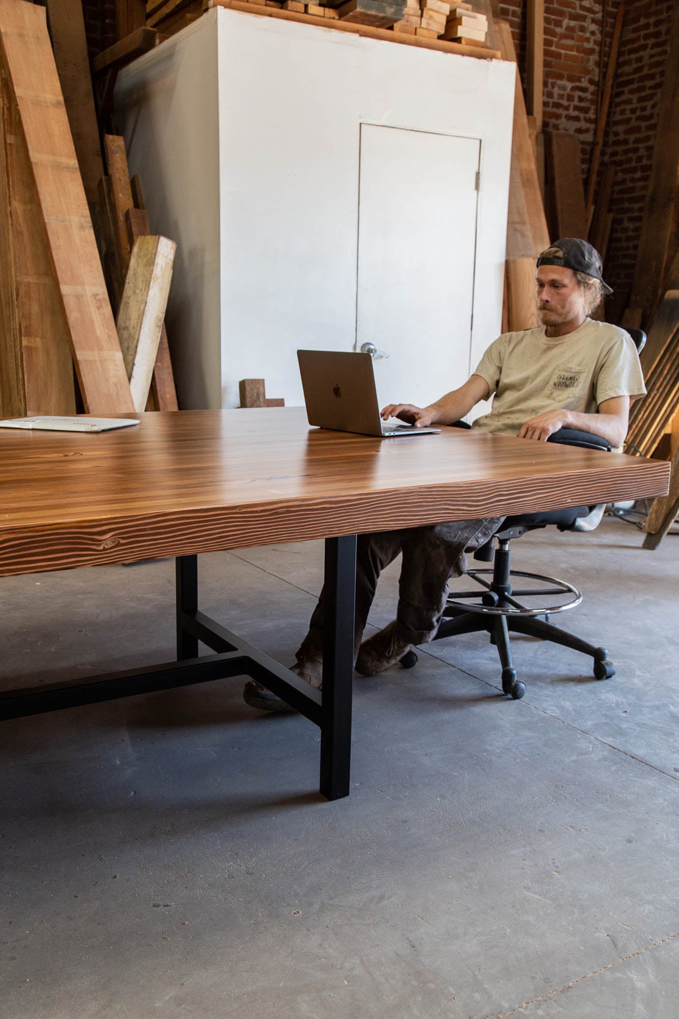 The Honor Bar Conference Table - Parkman Woodworks Store