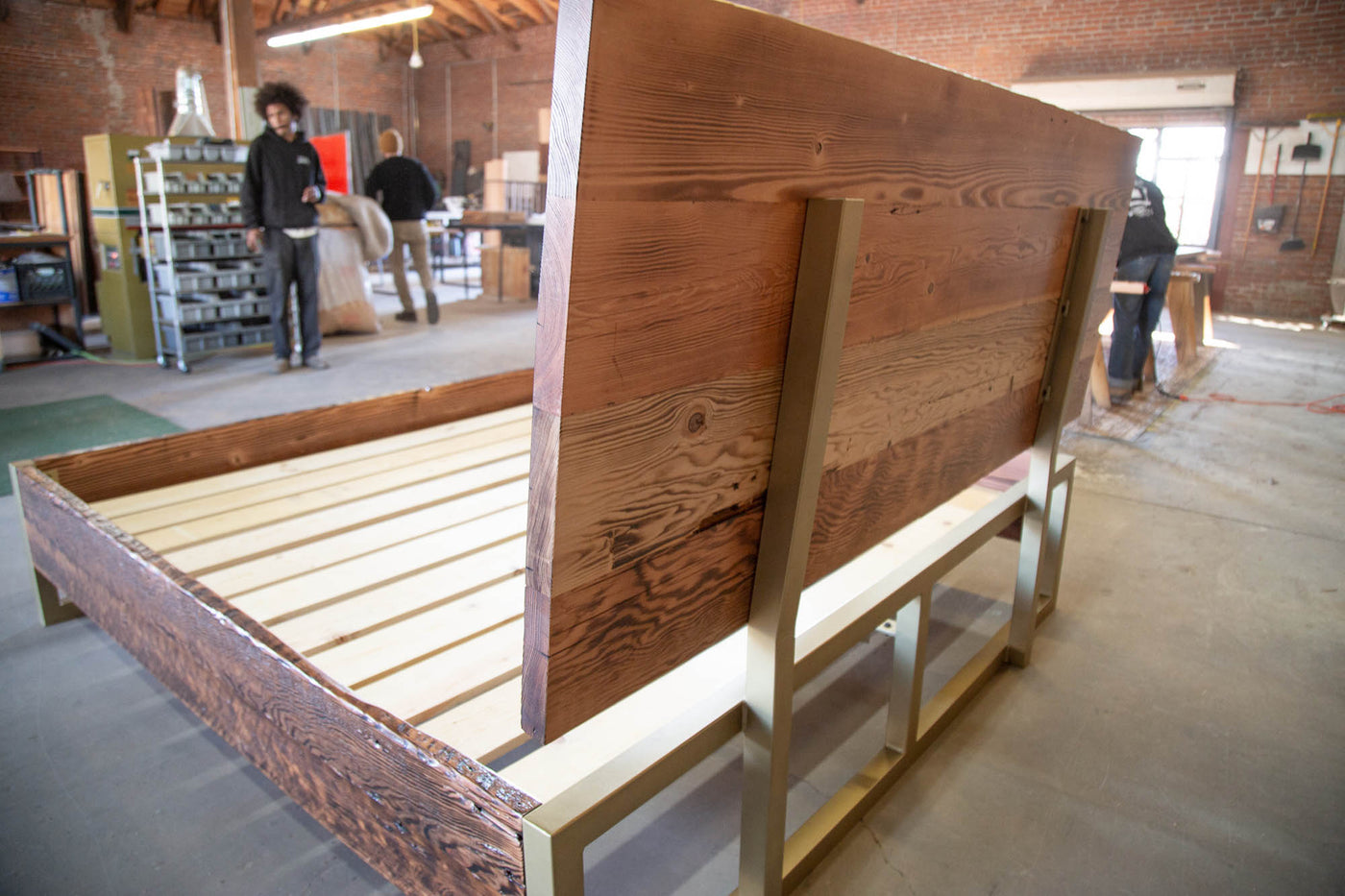 The Foxy Box Bed Frame - Parkman Woodworks Store