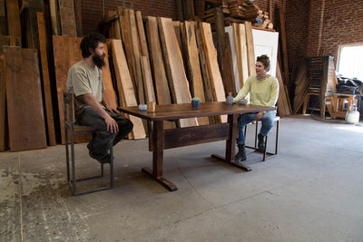 The Antico Dining Table - Parkman Woodworks Store