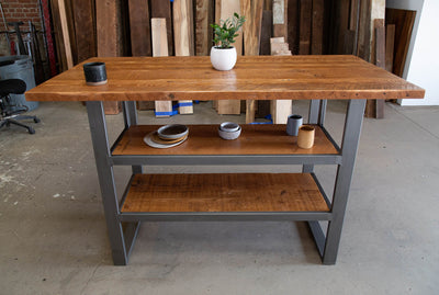 The Kelly Kitchen Island - Parkman Woodworks Store