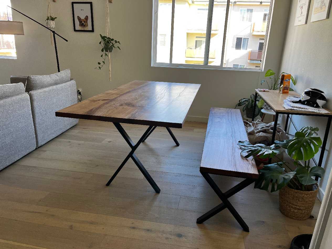 The Mona Dining Table - Parkman Woodworks Store