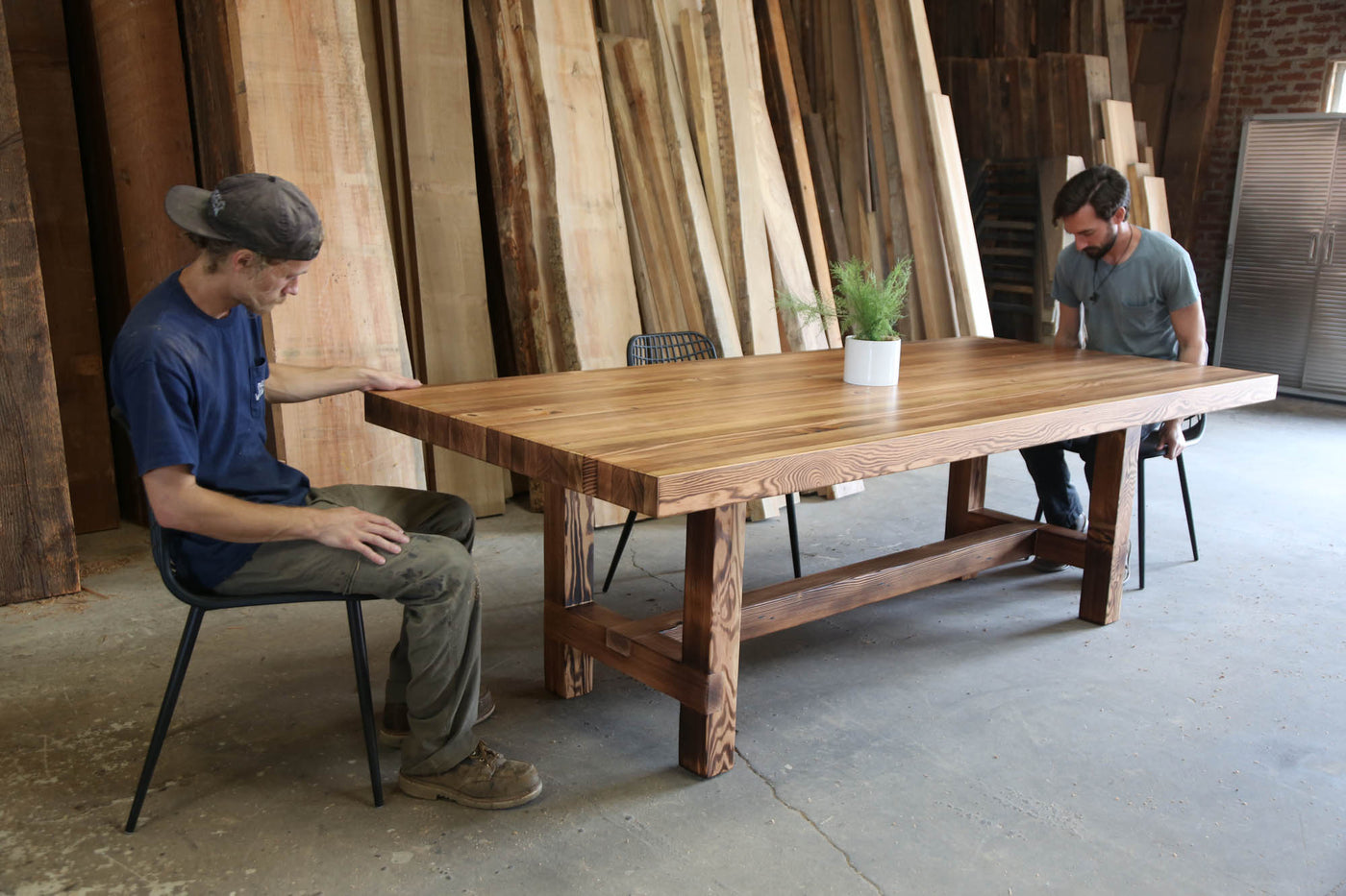 The Joyce Dining Table - Parkman Woodworks Store