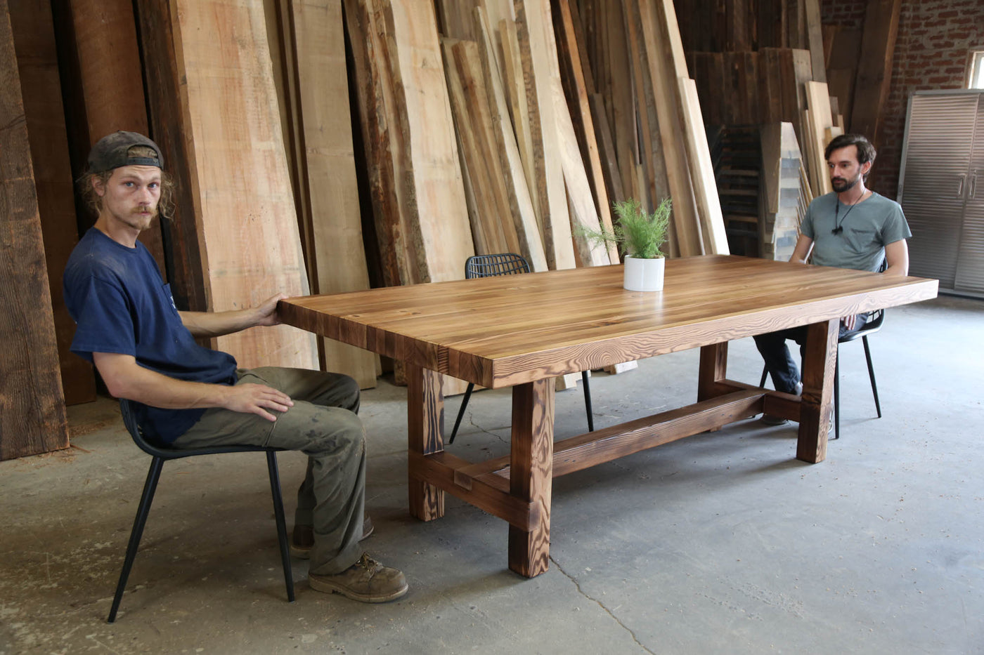 The Joyce Dining Table - Parkman Woodworks Store