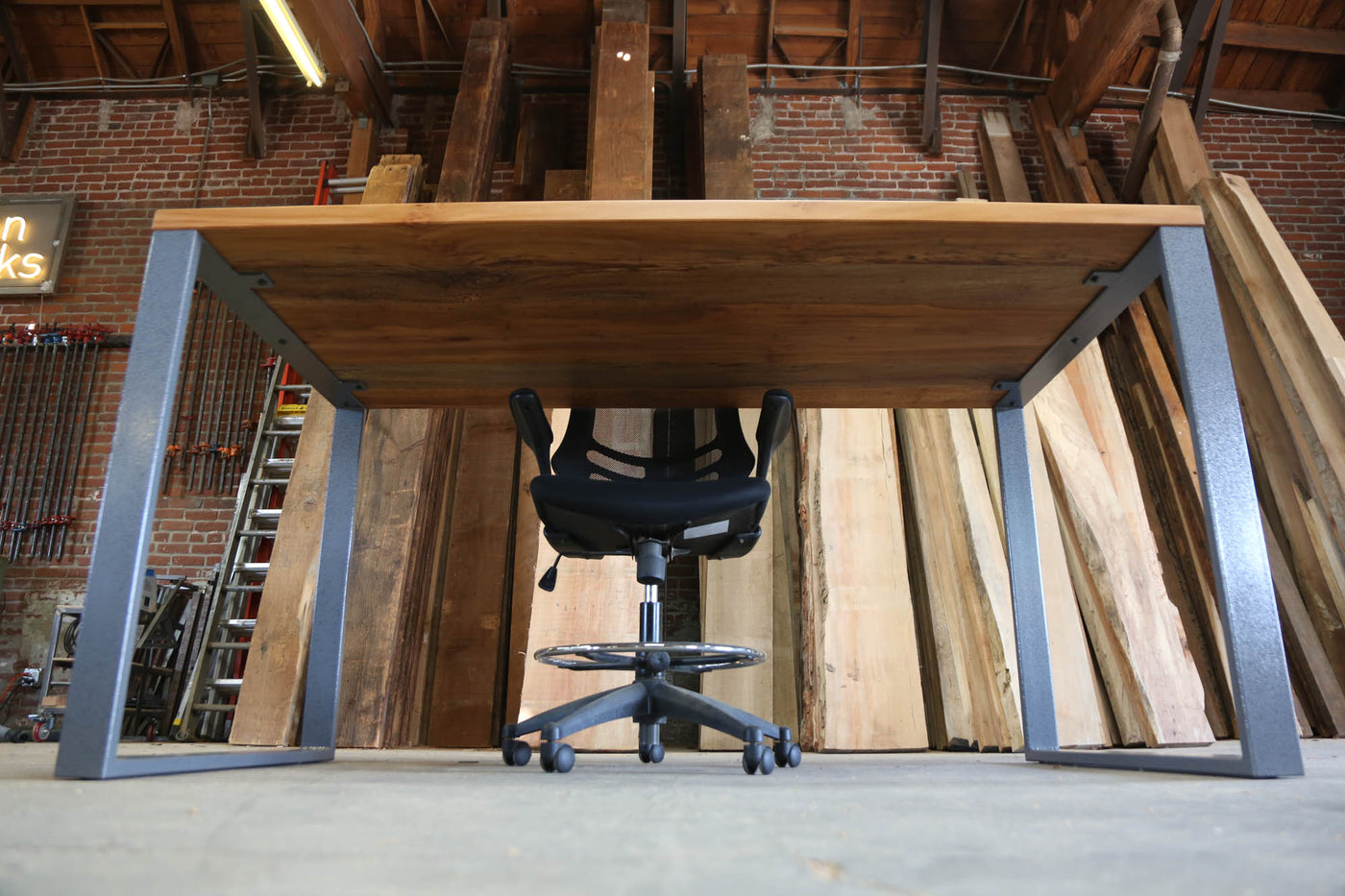 The Kinga Computer Desk - Parkman Woodworks Store