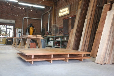 The Randall Bed Frame - Parkman Woodworks Store