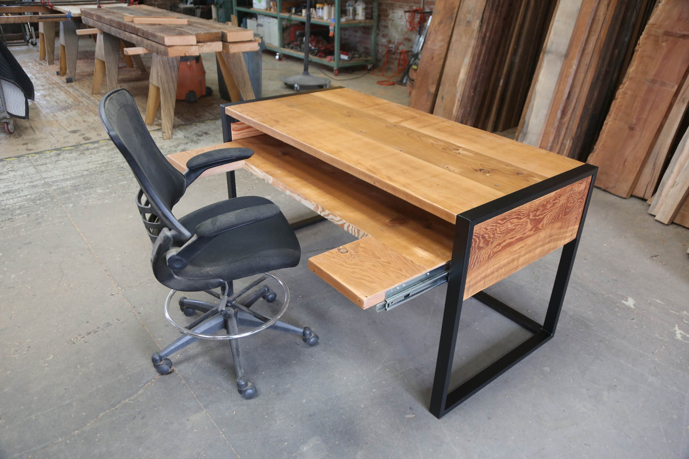 The Kinga Computer Desk - Parkman Woodworks Store