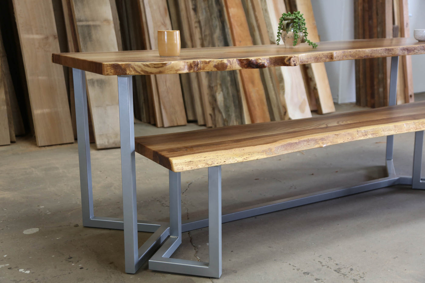 The Miguel Dining Bench - Parkman Woodworks Store