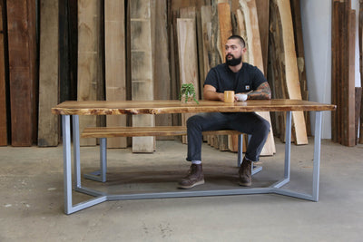 The Miguel Dining Bench - Parkman Woodworks Store
