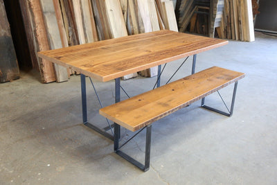 The Ashley Dining Bench - Parkman Woodworks Store