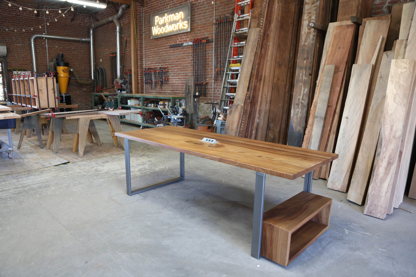 The Kinga Computer Desk - Parkman Woodworks Store