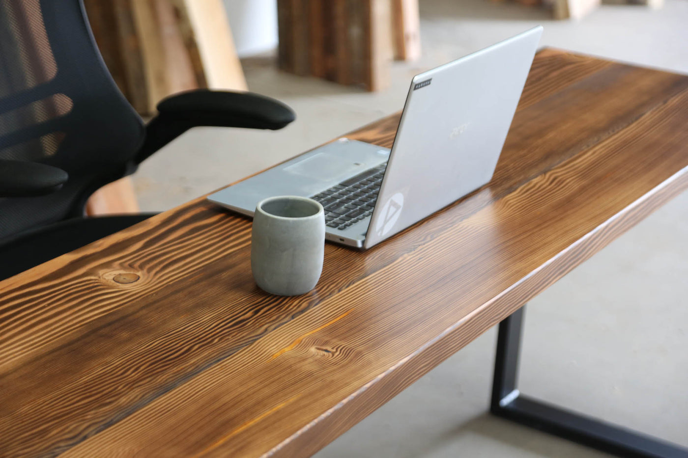 The Kinga Computer Desk - Parkman Woodworks Store