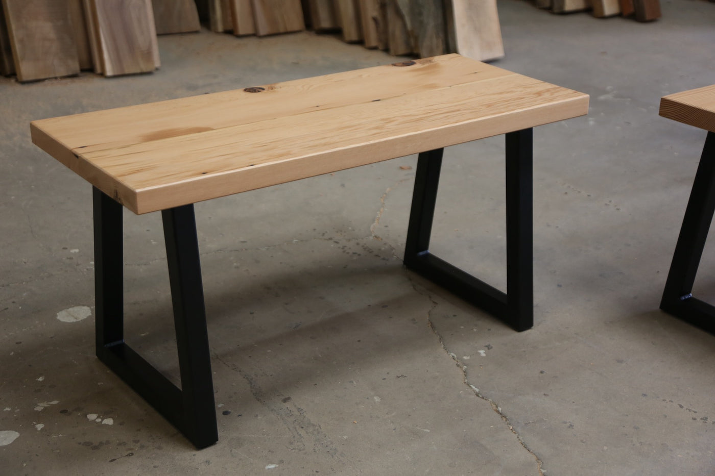 The Lauren Dining Bench - Parkman Woodworks Store