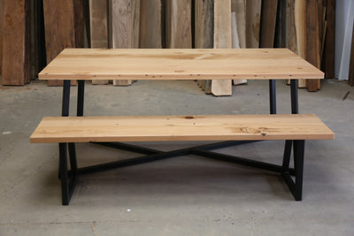 The Lauren Dining Bench - Parkman Woodworks Store