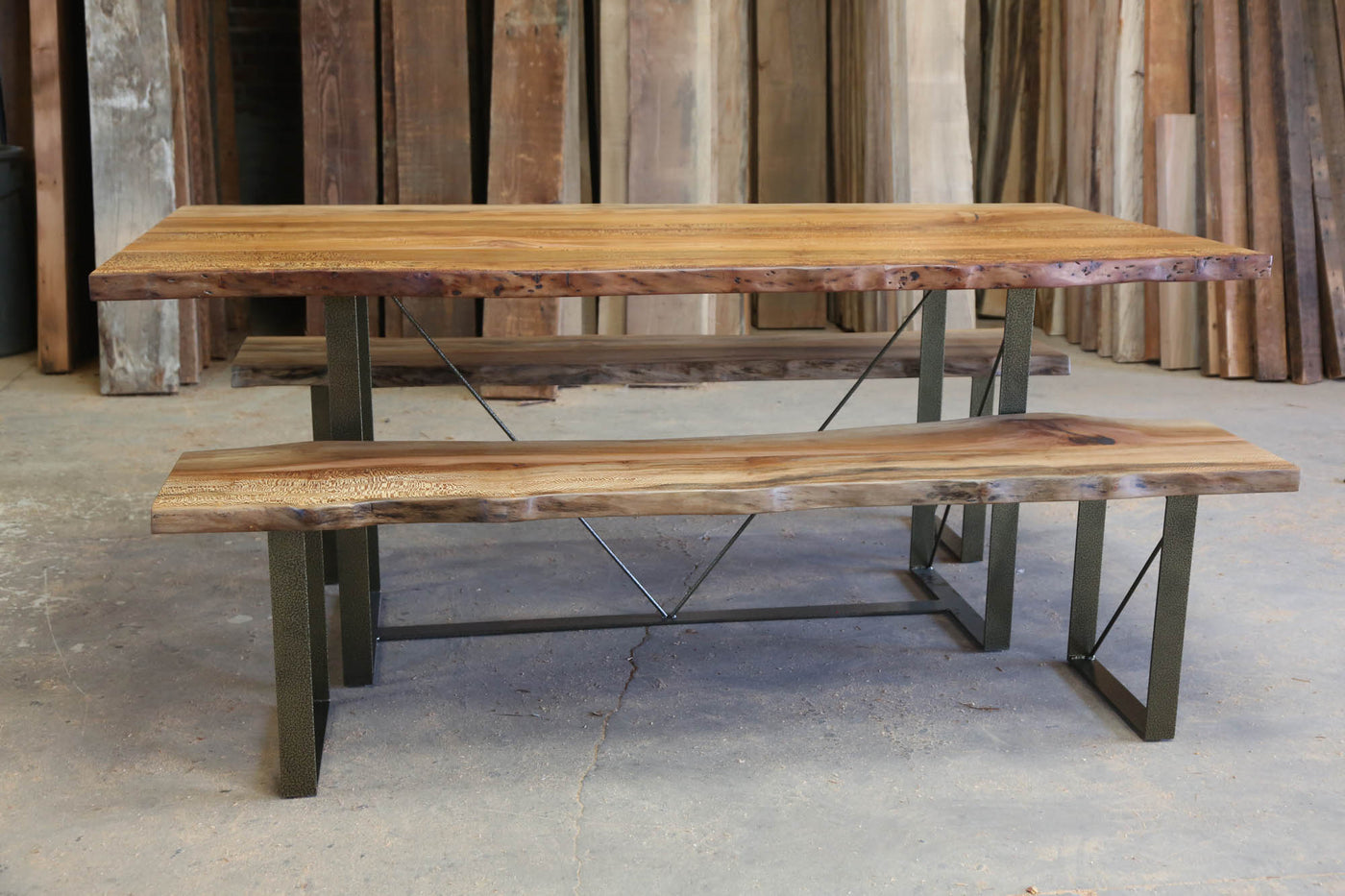 The Ashley Dining Bench - Parkman Woodworks Store