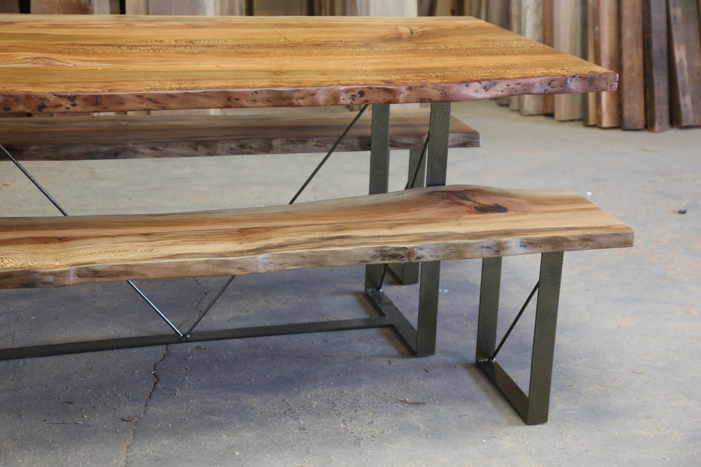 The Ashley Dining Bench - Parkman Woodworks Store