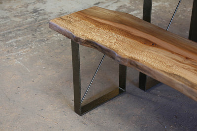 The Ashley Dining Bench - Parkman Woodworks Store