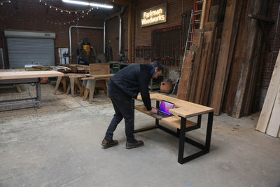 The Kinga Computer Desk - Parkman Woodworks Store