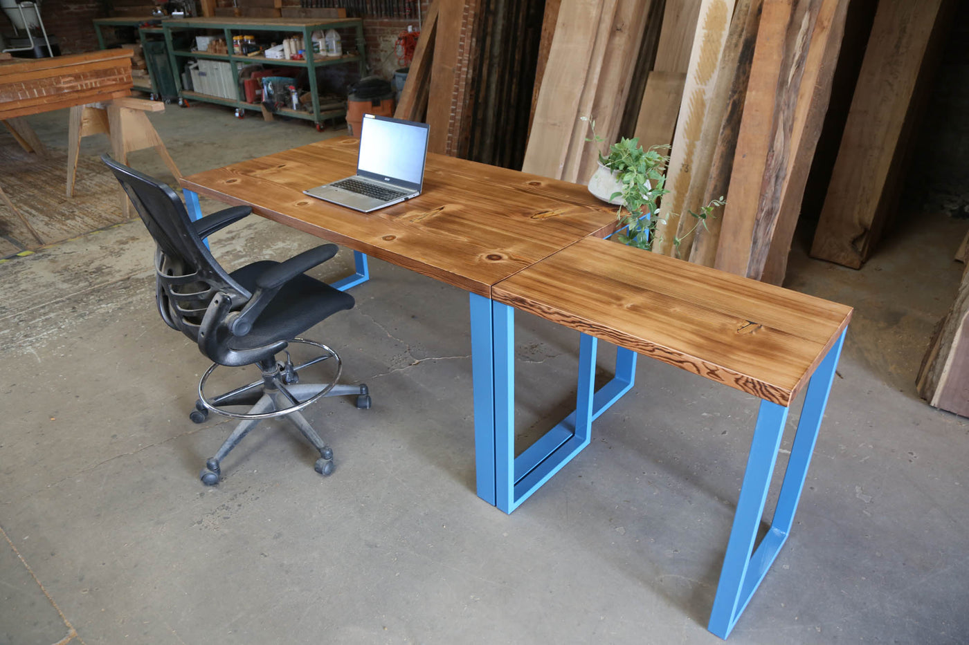 The Kinga Computer Desk - Parkman Woodworks Store