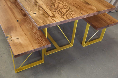 The Ashley Dining Bench - Parkman Woodworks Store