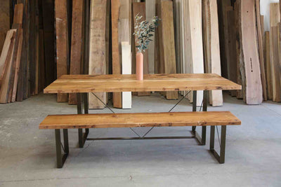 The Ashley Dining Bench - Parkman Woodworks Store