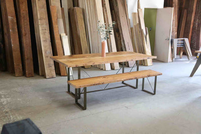 The Ashley Dining Bench - Parkman Woodworks Store