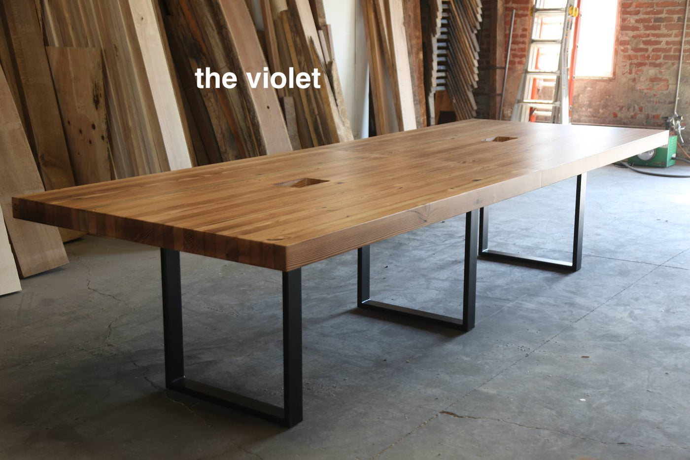 The Violet Conference Table