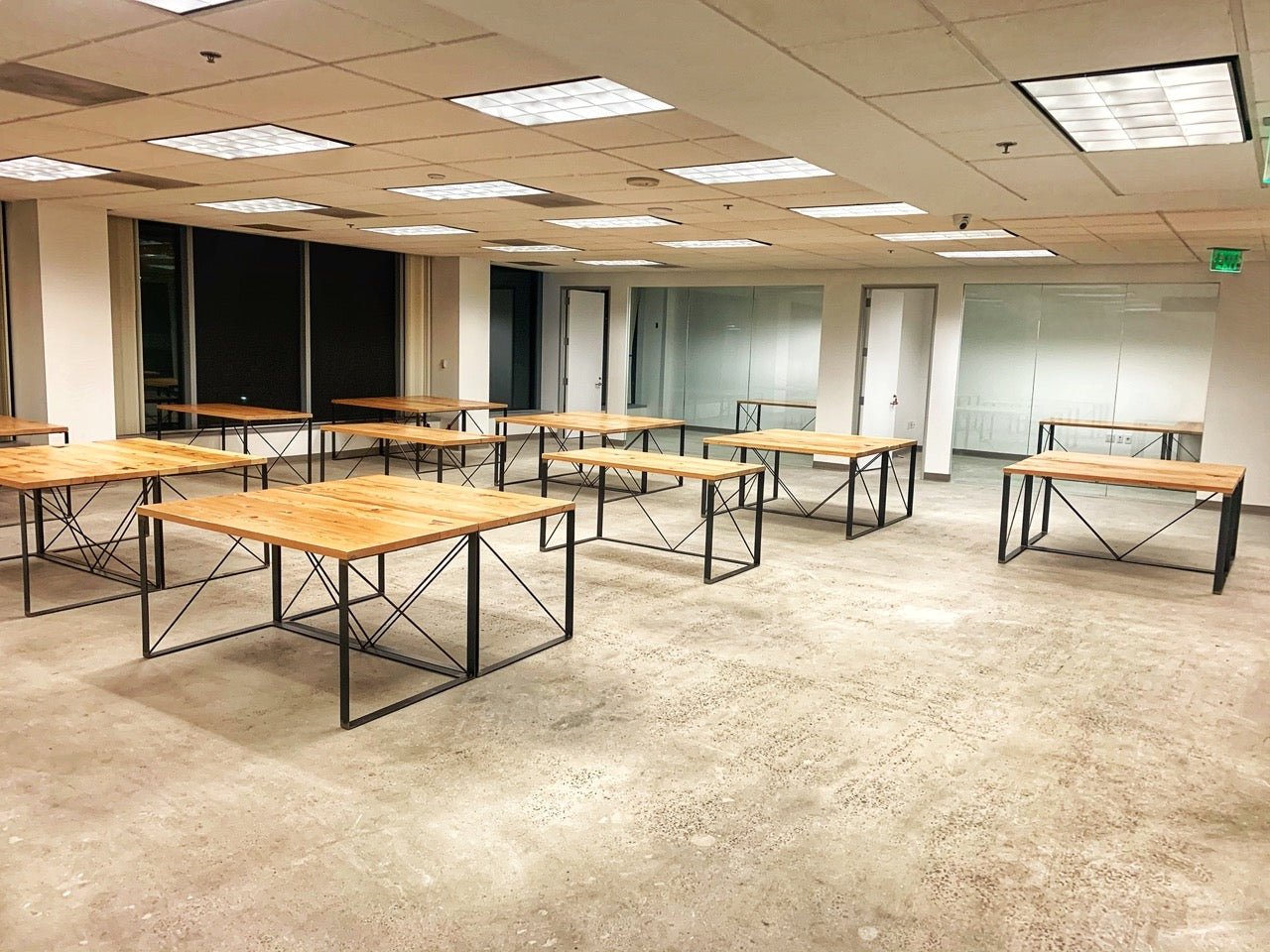 The Faze Computer Desk | Wood Furniture | Parkman Woodworks