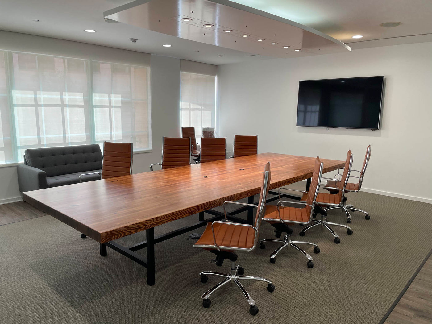 The Honor Bar Conference Table - Parkman Woodworks Store