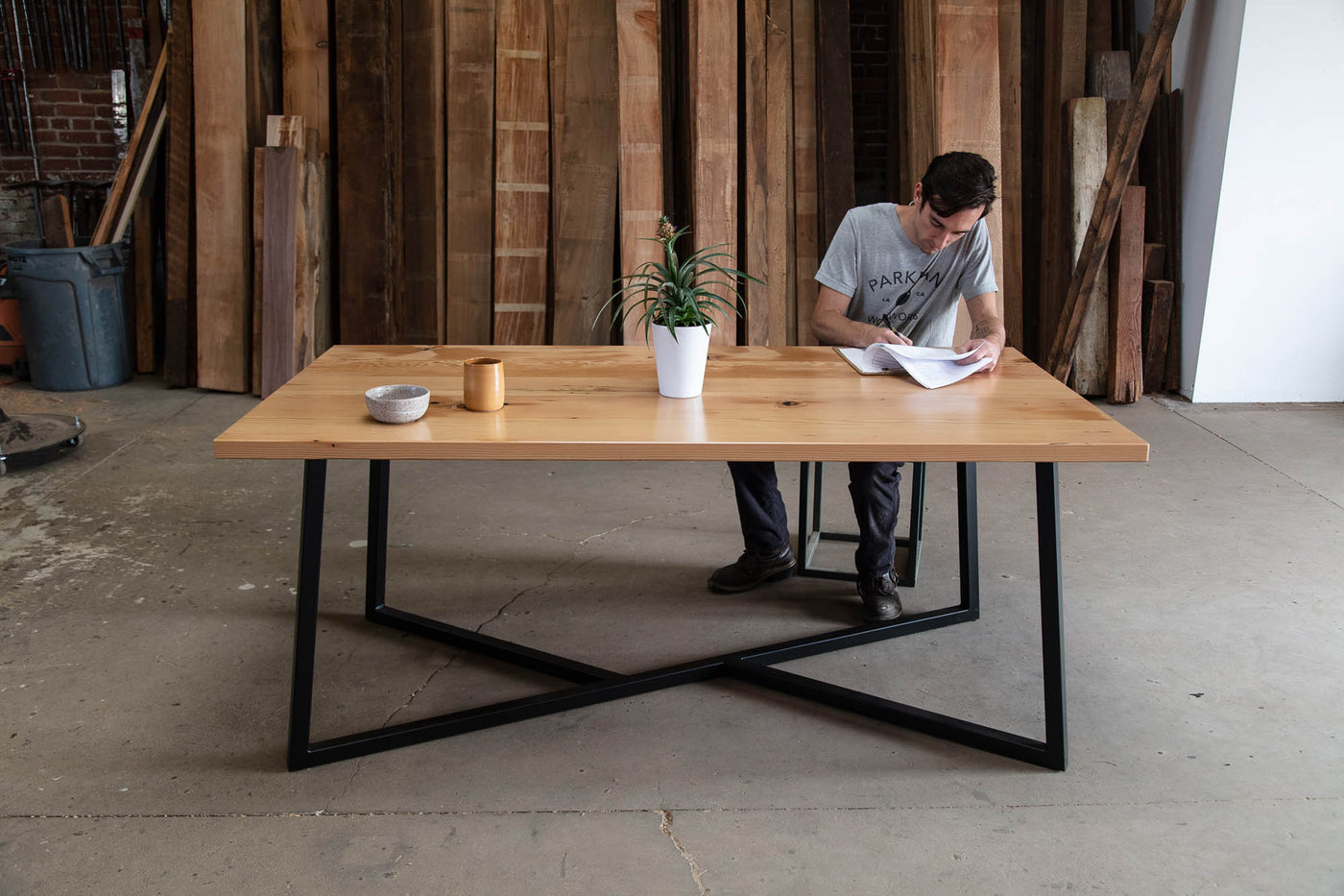 The Lauren Dining Table - Parkman Woodworks Store