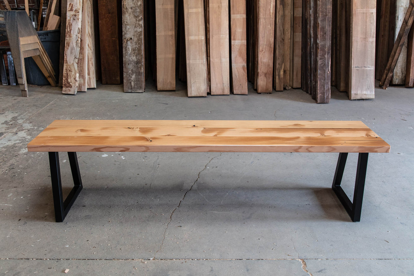 The Lauren Dining Bench - Parkman Woodworks Store