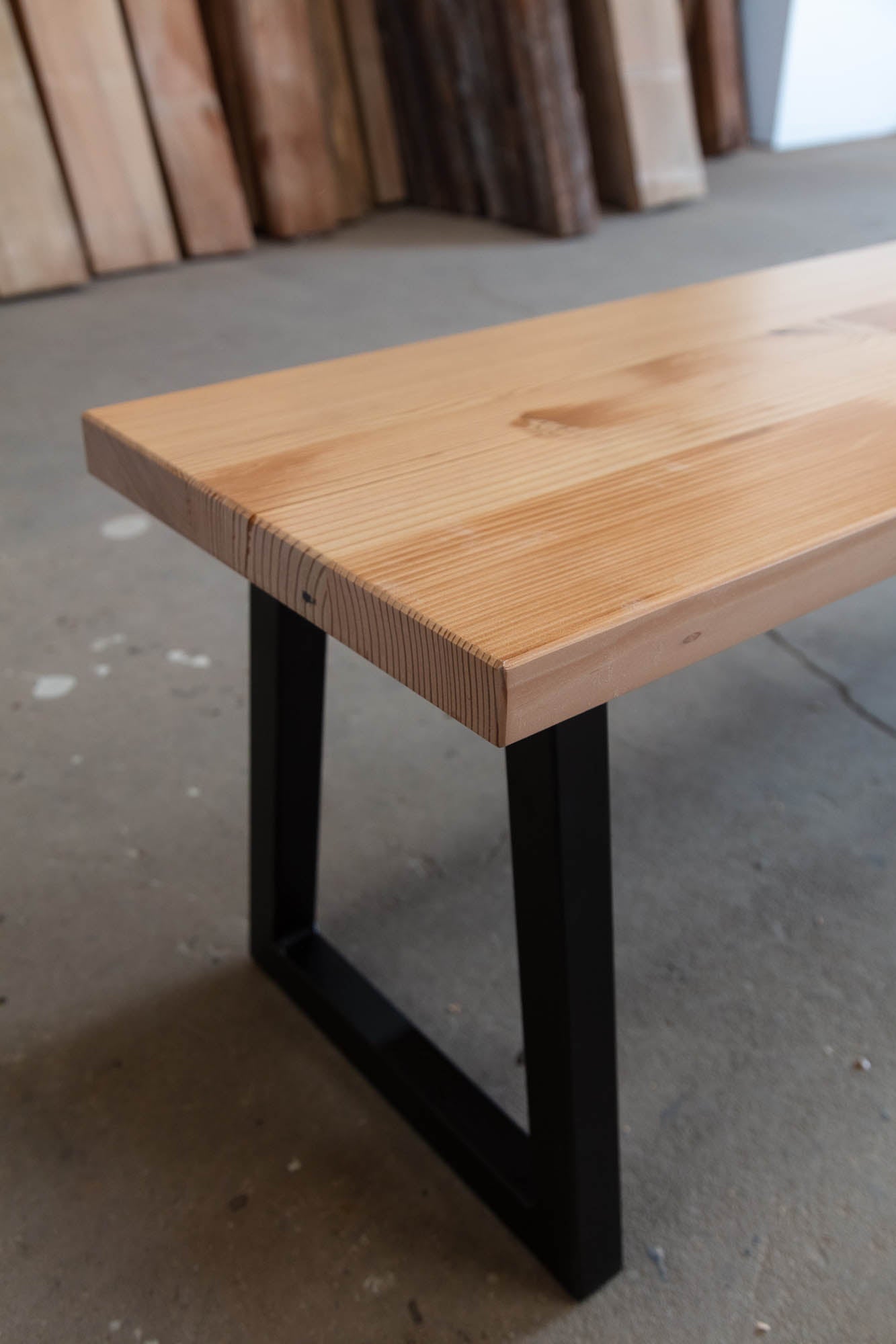 The Lauren Dining Bench - Parkman Woodworks Store