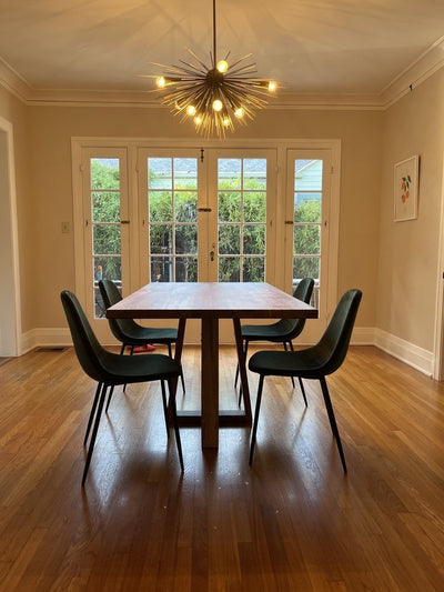 The Lindsey Dining Table - Parkman Woodworks Store