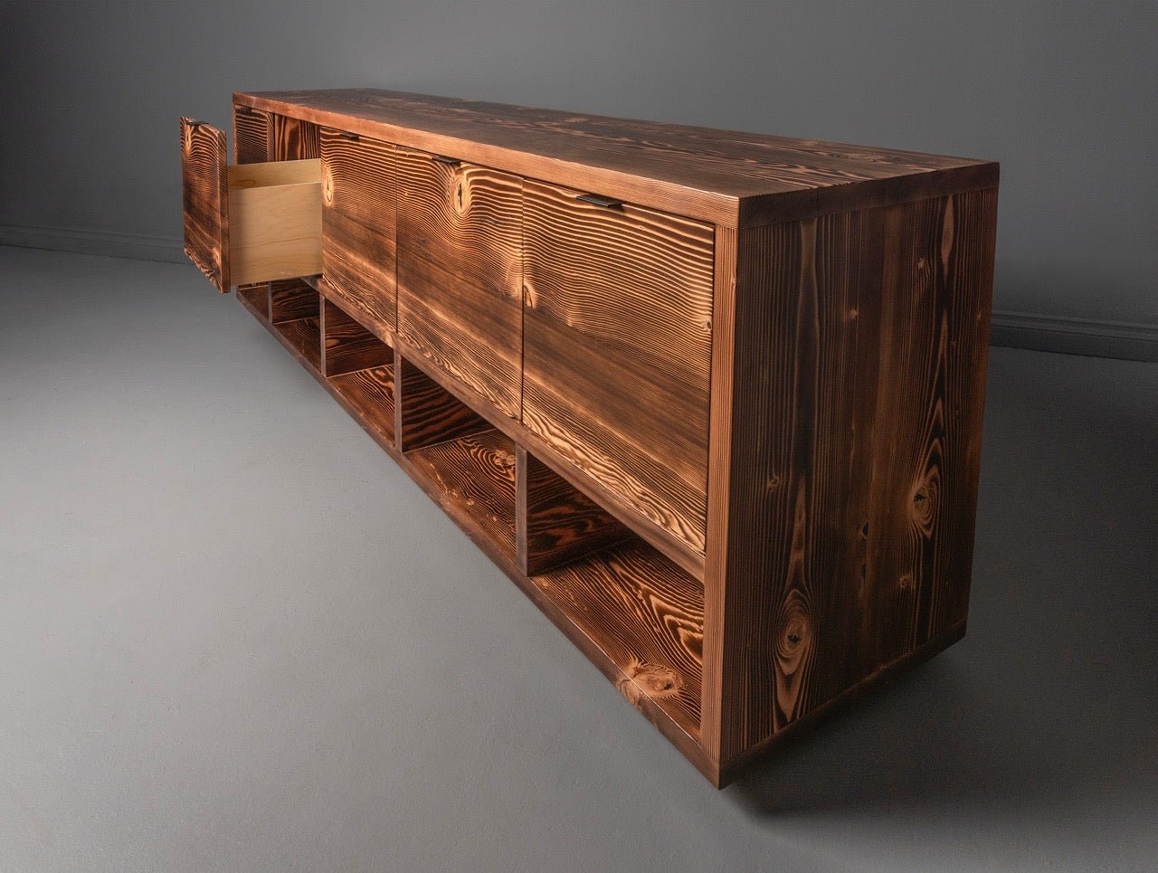 The Akela Media Console - Parkman Woodworks Store