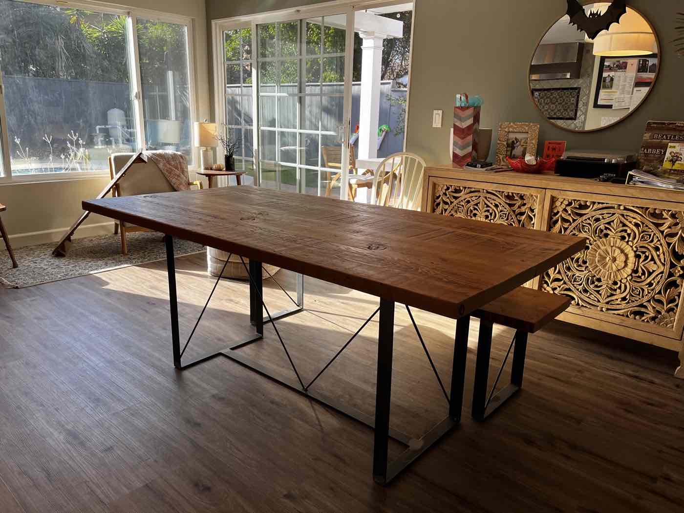 The Ashley Dining Table - Parkman Woodworks Store