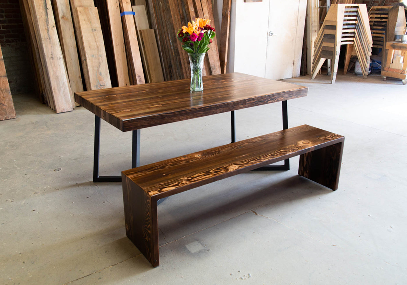 The Lauren Dining Table - Parkman Woodworks Store